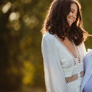 Free People White Sundress